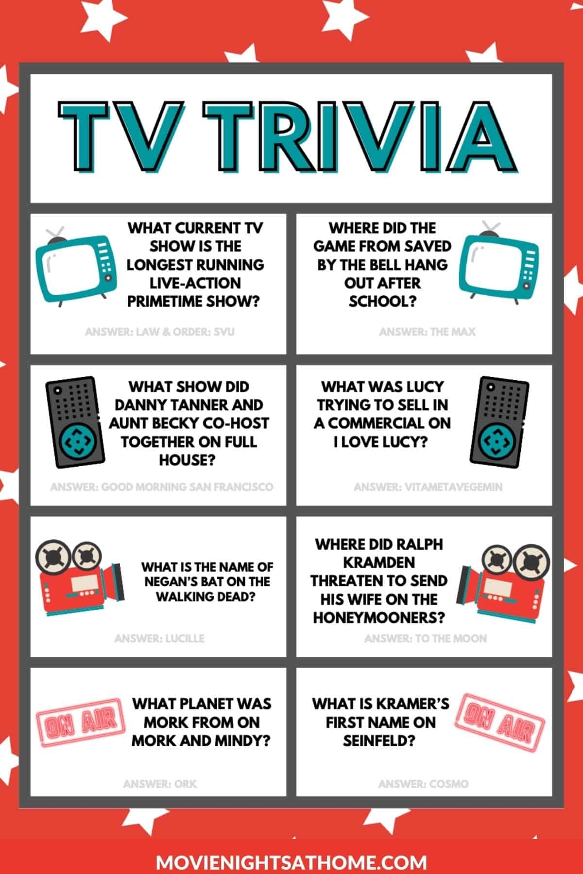 Very Hard Printable Trivia