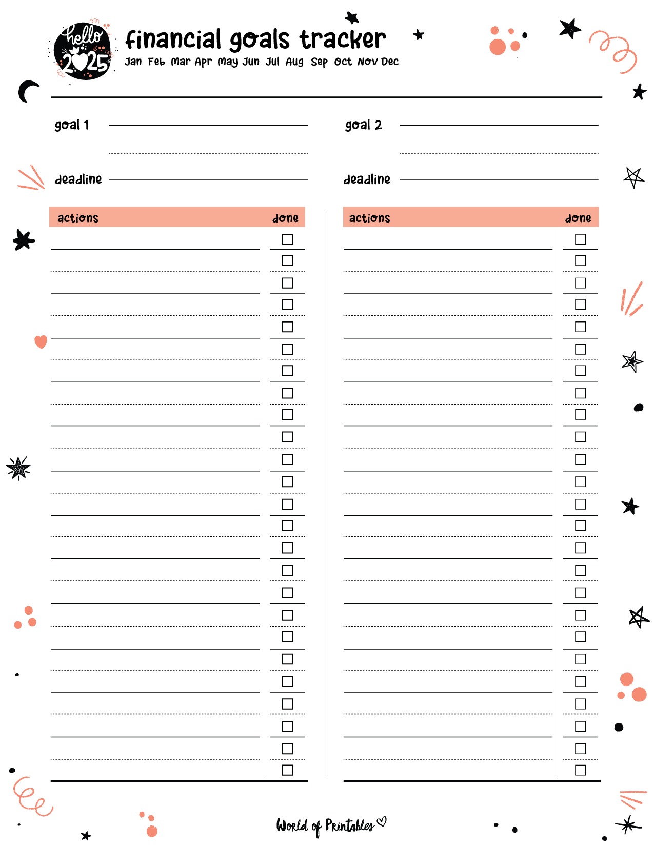 Free Cute Printable Management Planner