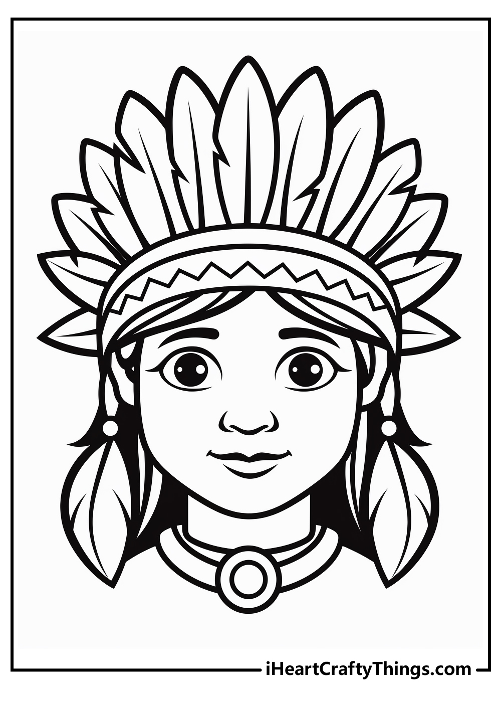 15 Native American Coloring Pages 100 Free Printables 