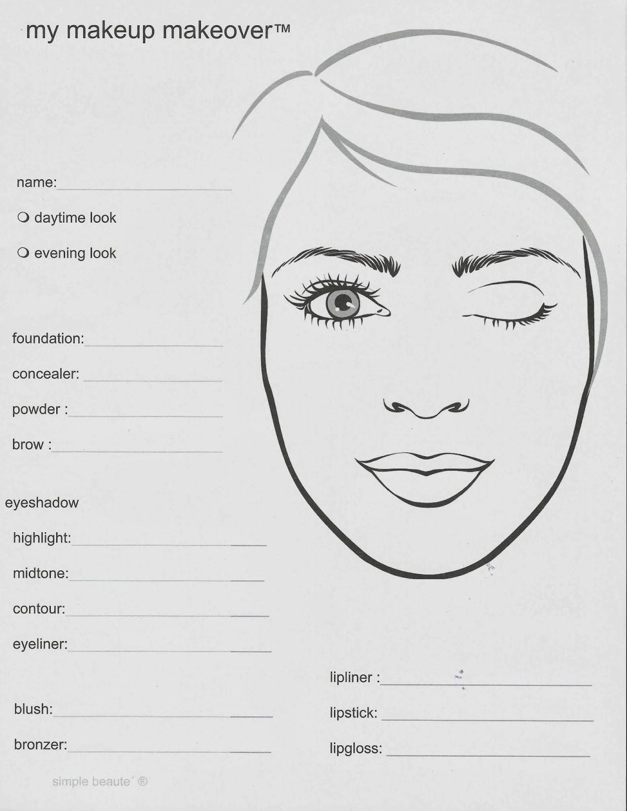16 Younique Beauty Ideas Younique Beauty Makeup Face Charts Younique