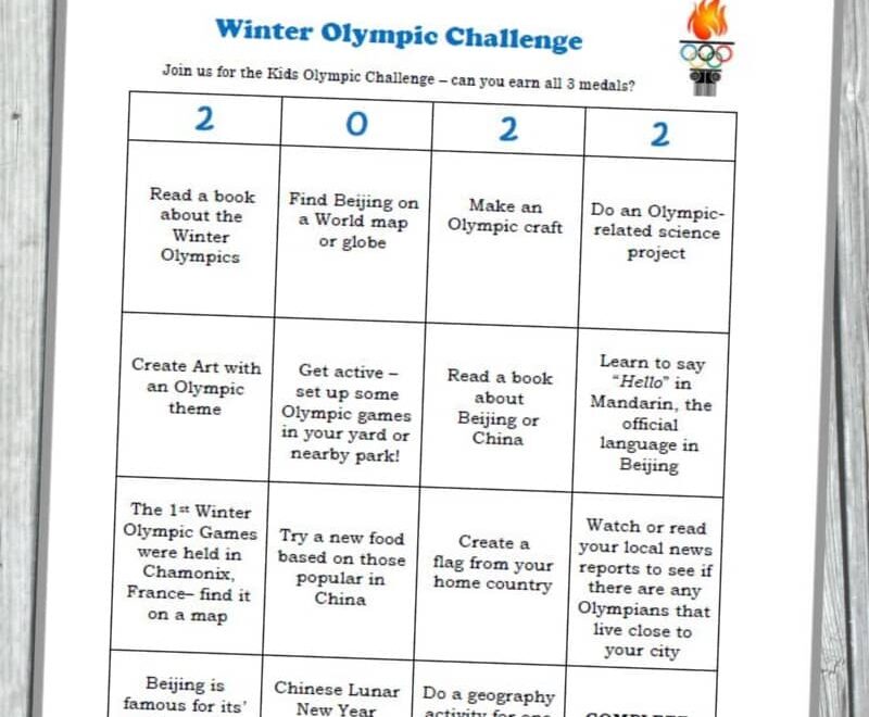 2022 Winter Olympics Lesson Plan Activities For Kids