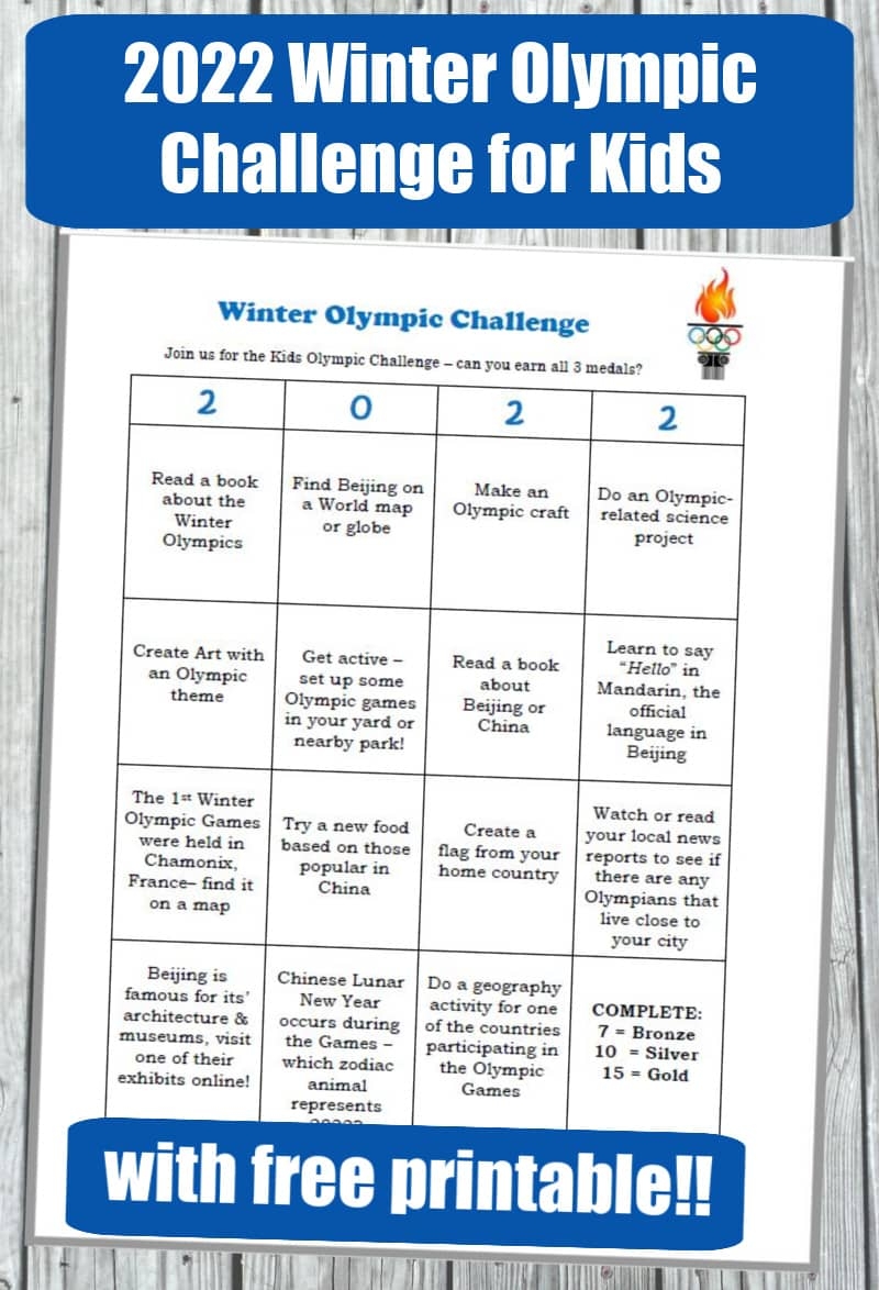2022 Winter Olympics Lesson Plan Activities For Kids