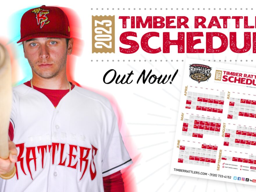 2023 Timber Rattlers Schedule Announced TinCaps