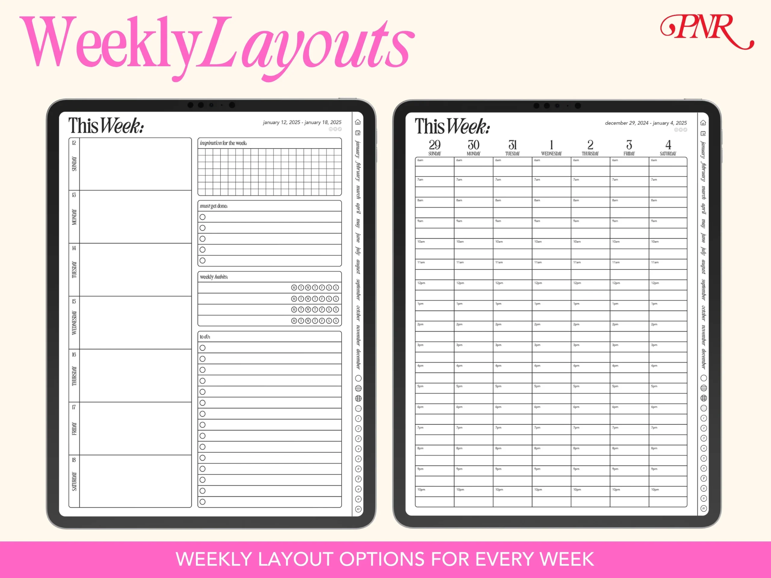 2025 2026 Digital Portrait Life Planner PaperNRoses 2025 2026 Digital Portrait Life Planner PaperNRoses