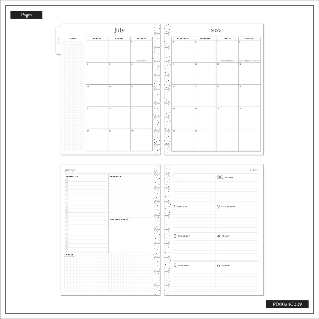 Happy Planner Pages 2026 Printable