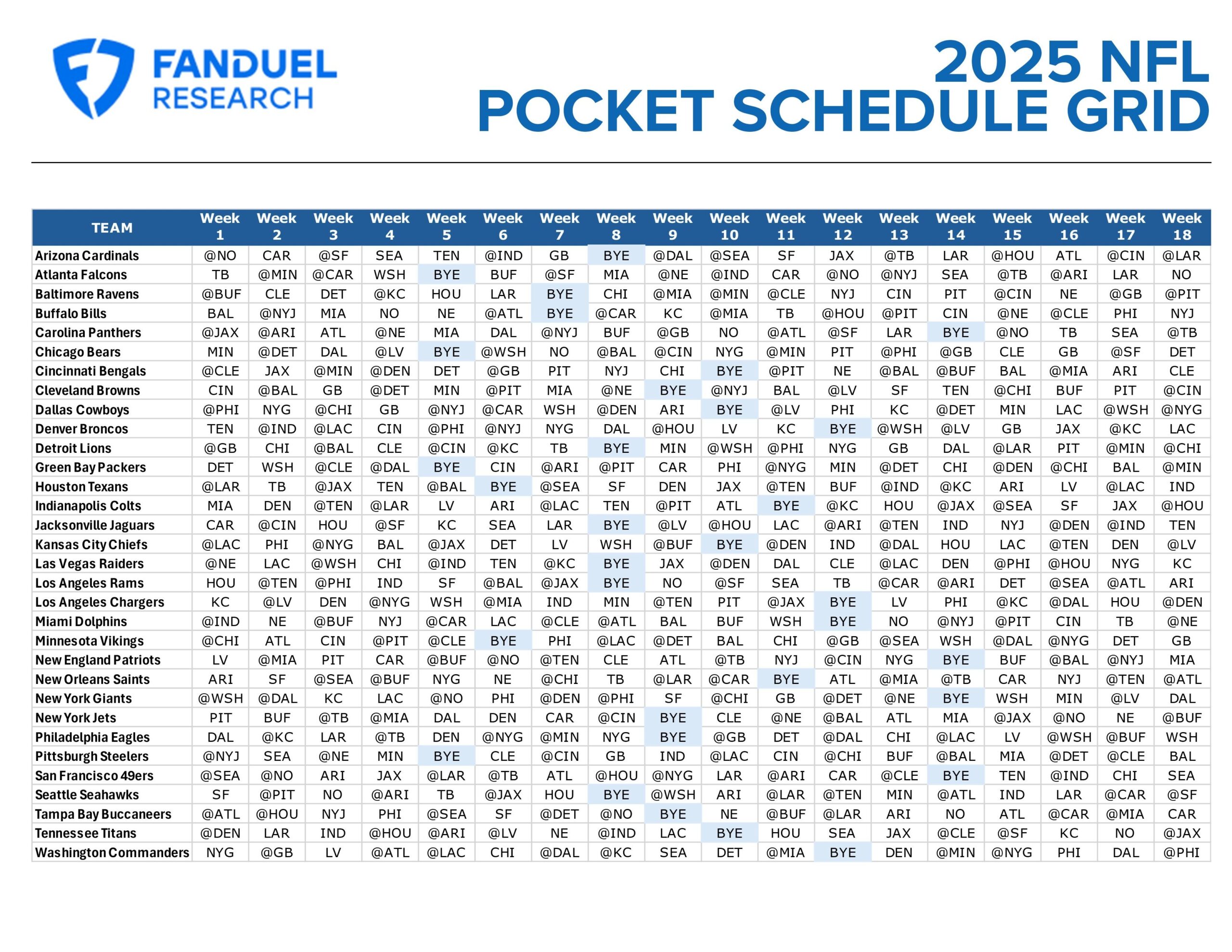 Week 8 Nfl Schedule Printable Text