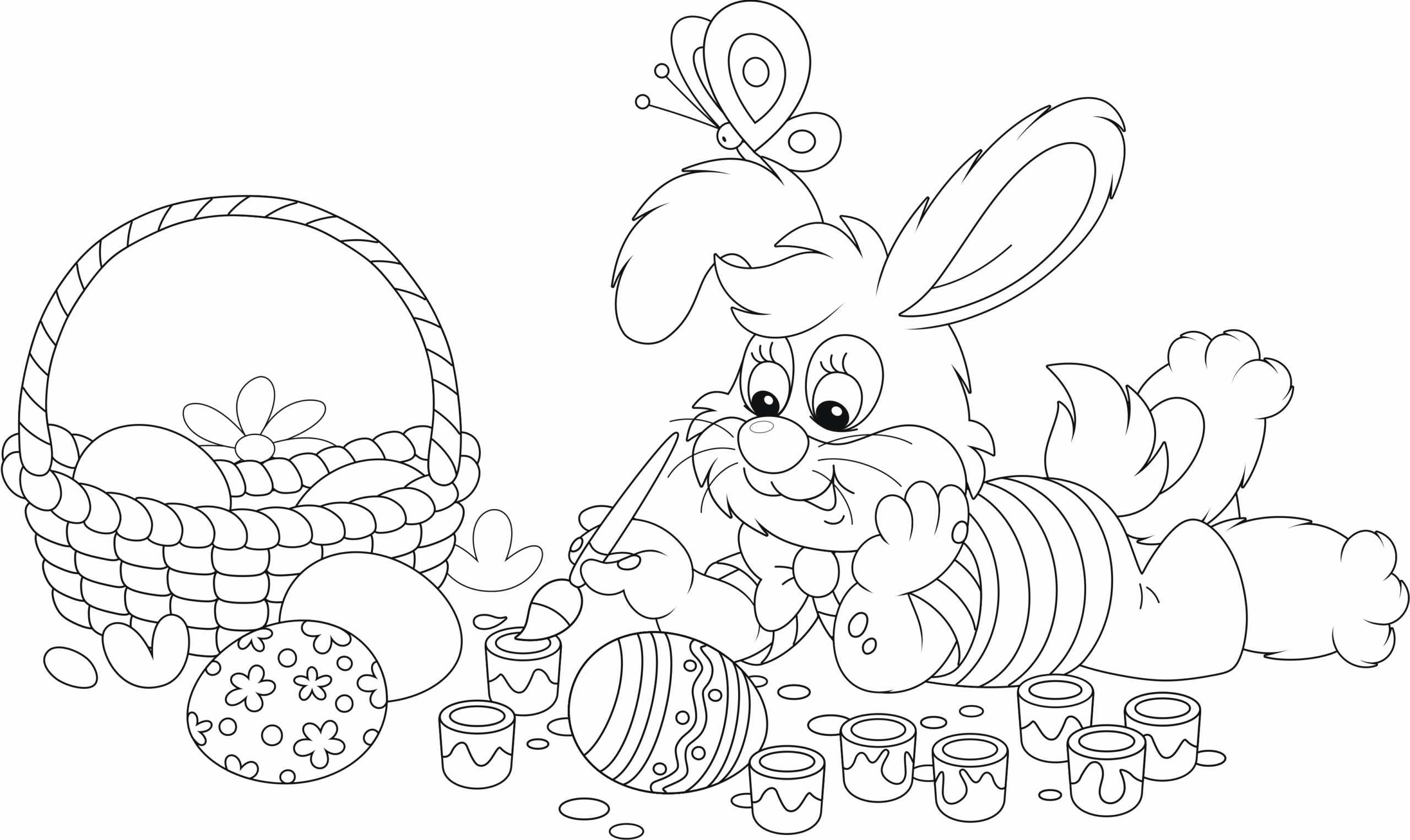 Easter Coloring Sheets Printable For Teens