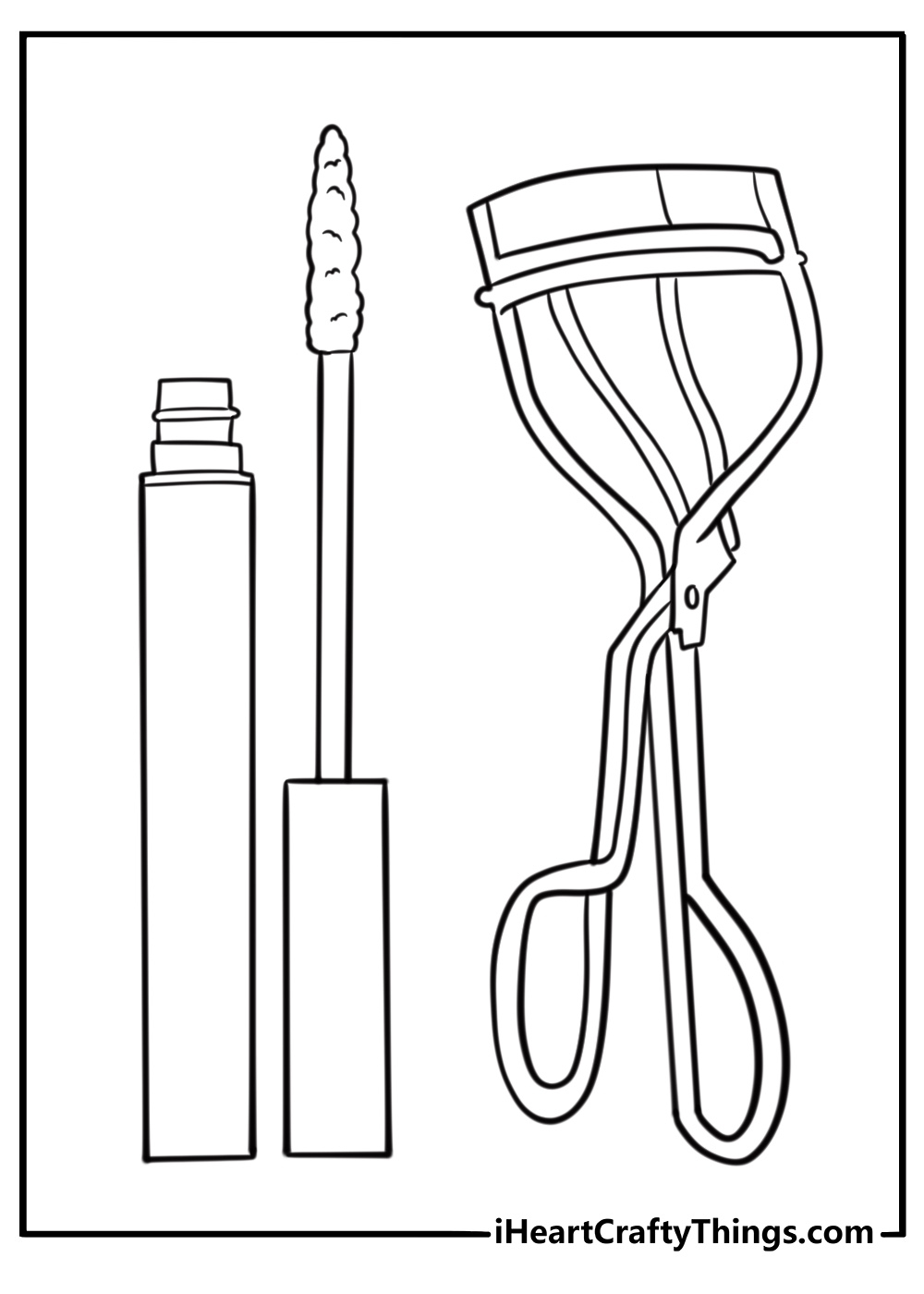 25 Makeup Coloring Pages For Kids Free PDF Printables 