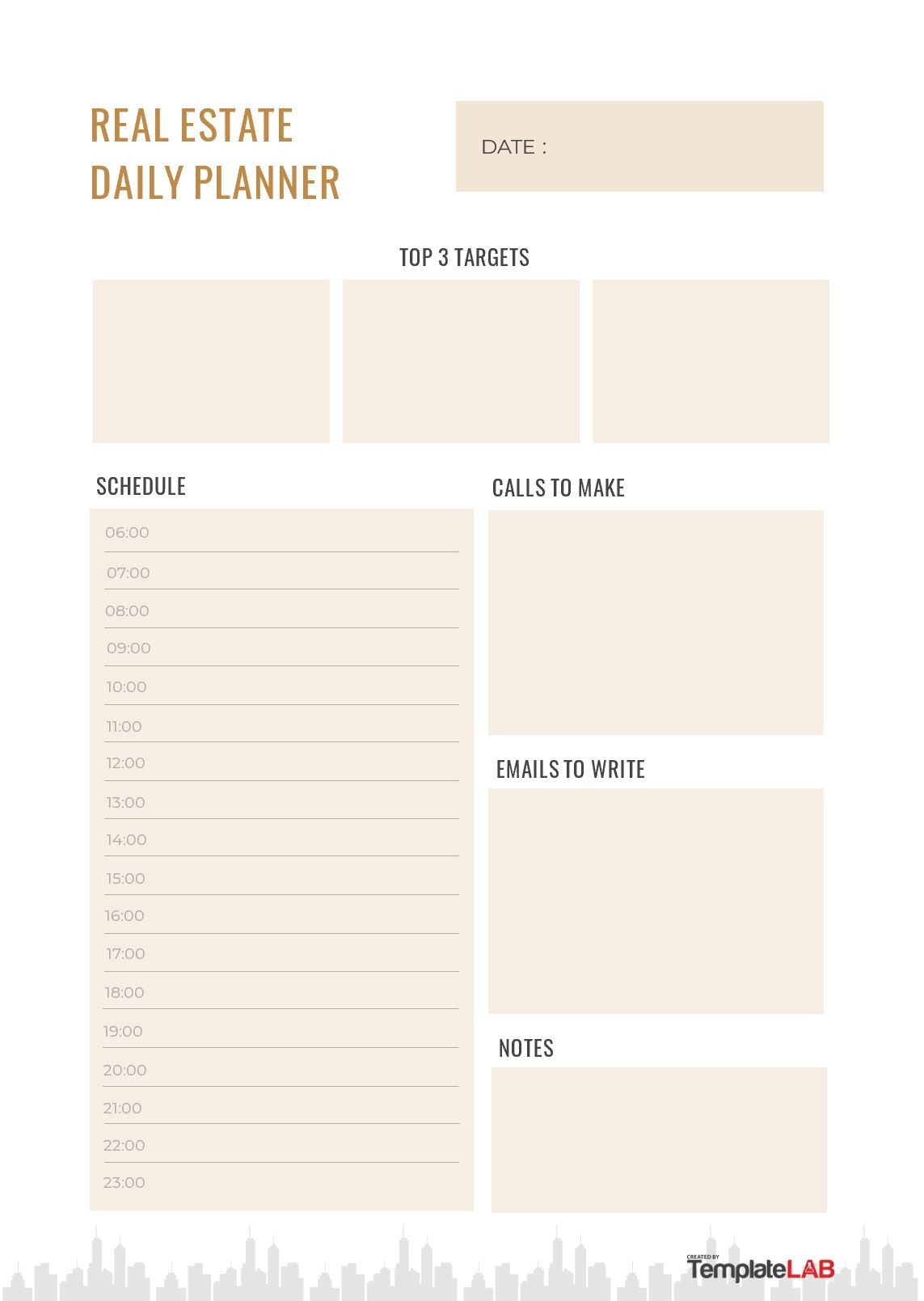 25 Printable Daily Planner Templates FREE In Word Excel PDF 
