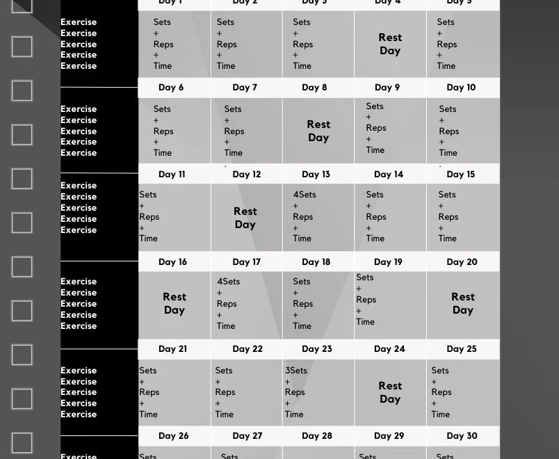 30 Day Teen Athlete Strength And Conditioning Program Muscle Building Program Fitness Program And Workout Plan Strength Training Etsy