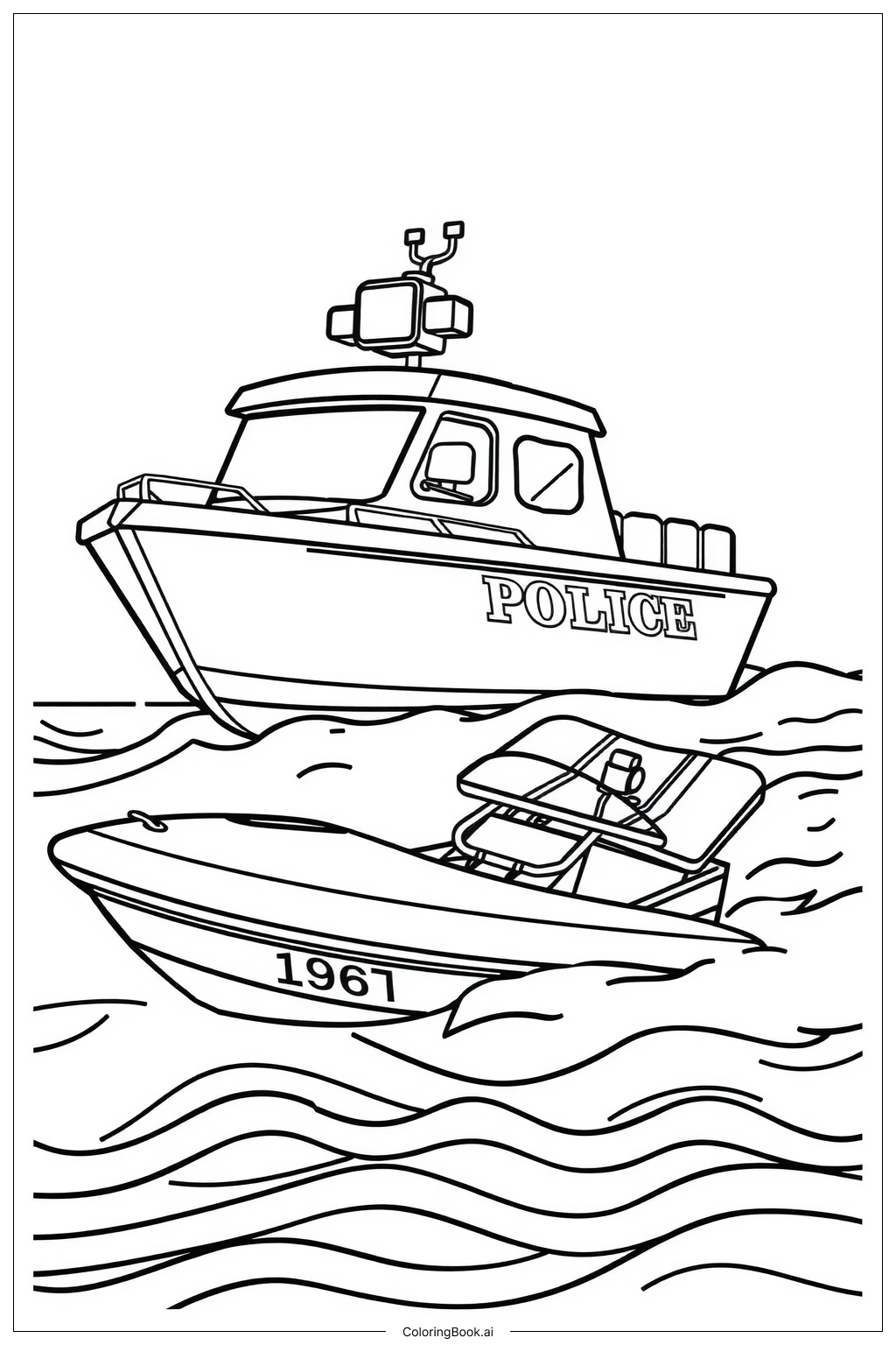 37 Boat Coloring Pages Free PDF PNG Printables 