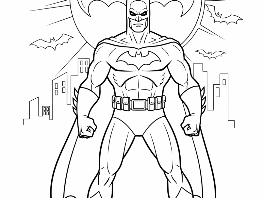 50 Batman Coloring Pages Free PDF Printables
