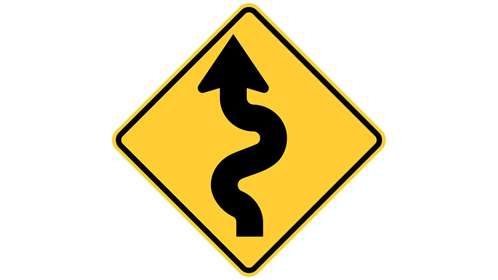 50 Most Common Traffic Warning Signs Zutobi Drivers Ed