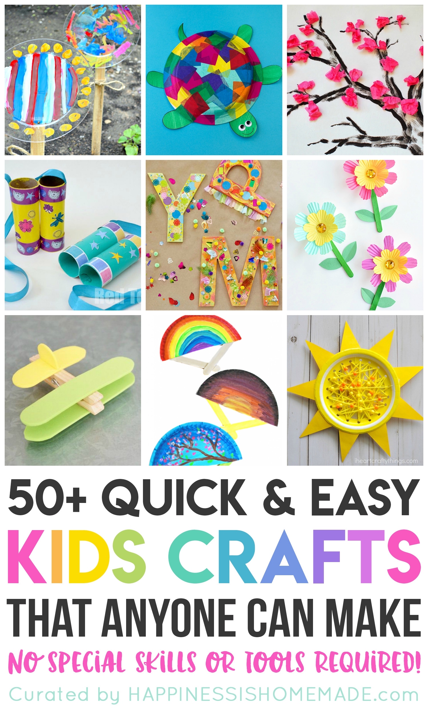 Eazy Crafts For Kids List Printable