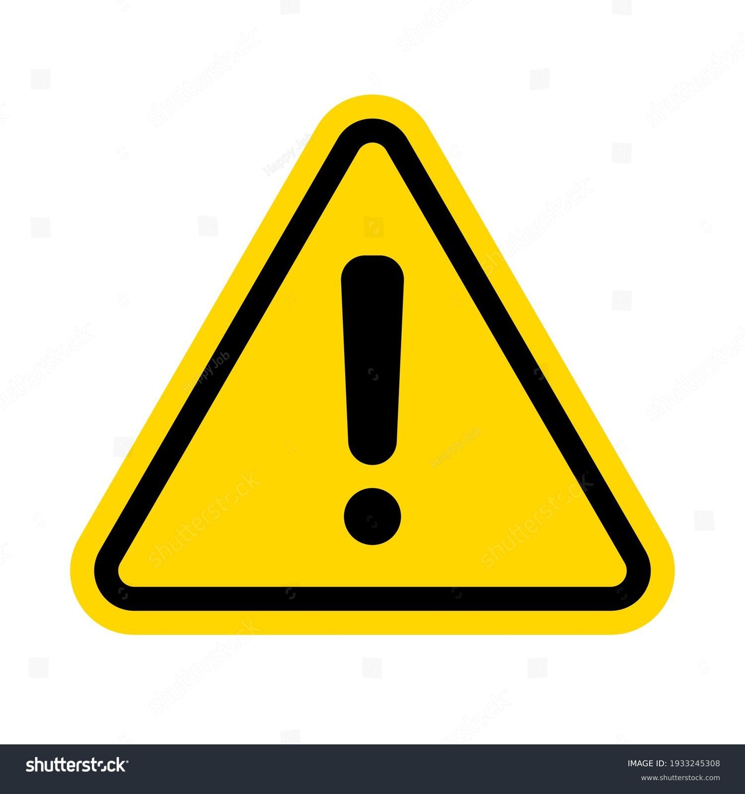 59 Thousand Yellow Warning Triangle Royalty Free Images Stock Photos Pictures Shutterstock