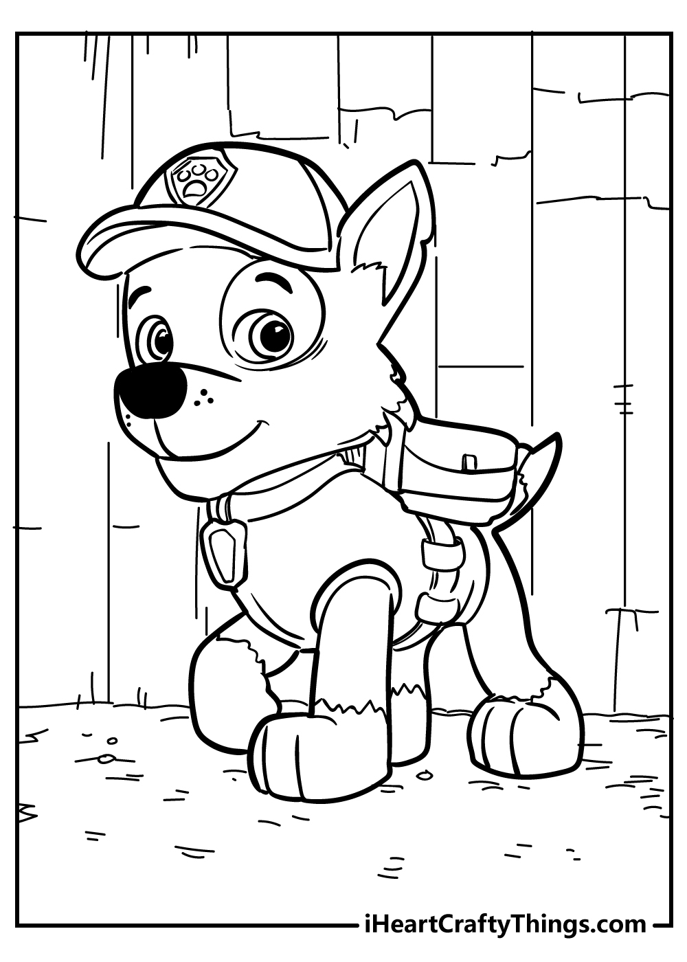 Printable Coloring Sheets Paw Patrol