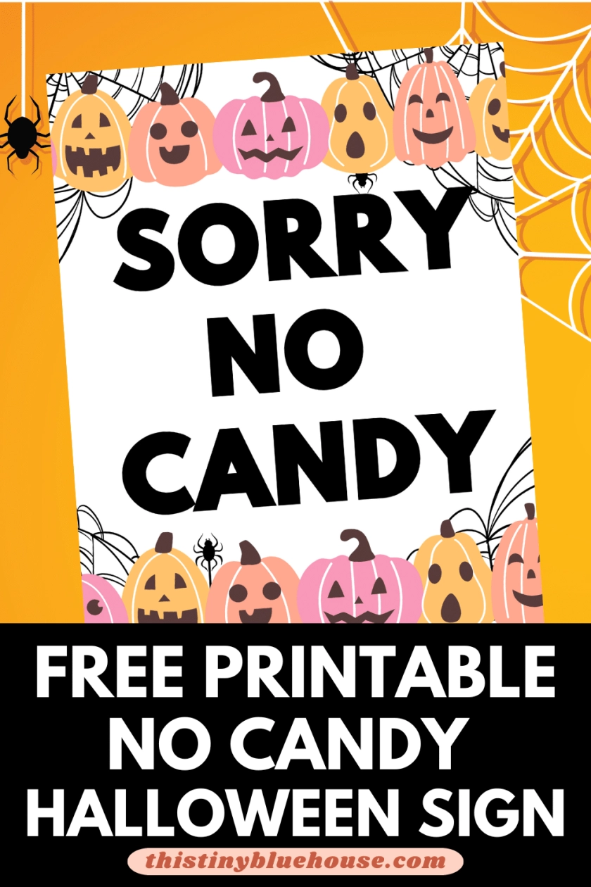 No Halloween Signs Printable