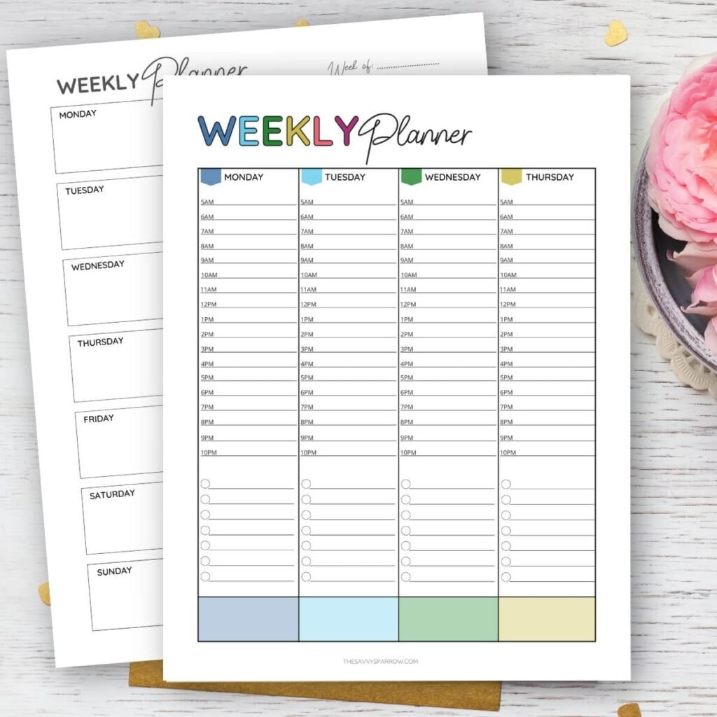 Get Organized Printable Planner Get Organized Printable Planner