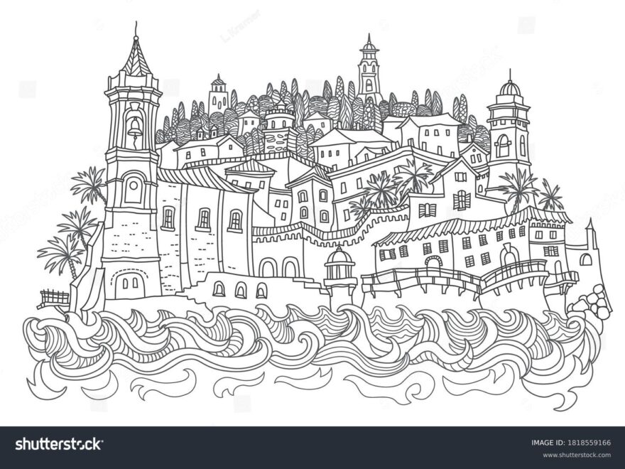 9 Thousand Castle Coloring Pages Royalty Free Images Stock Photos Pictures Shutterstock