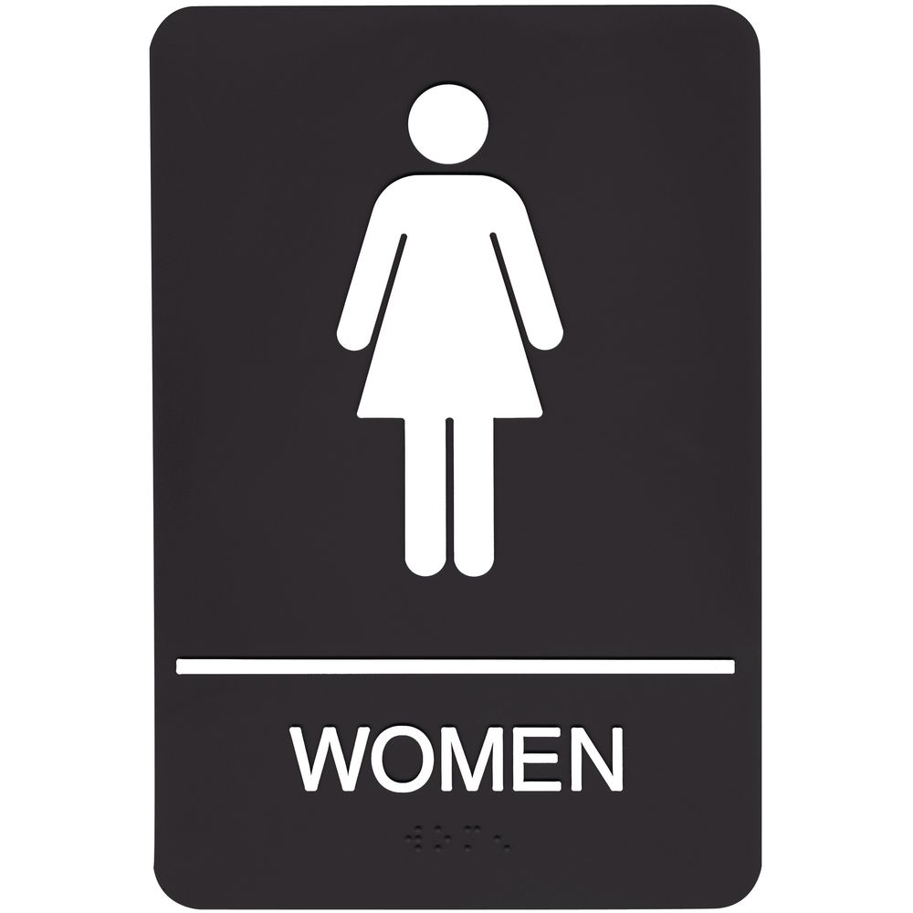 Womens Handicap Bathroom Sign Printable