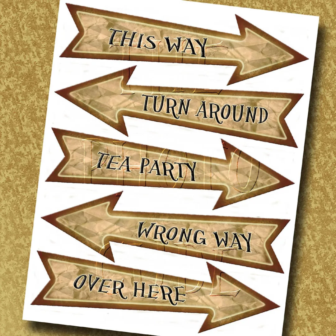 Turn Back Printable Sign