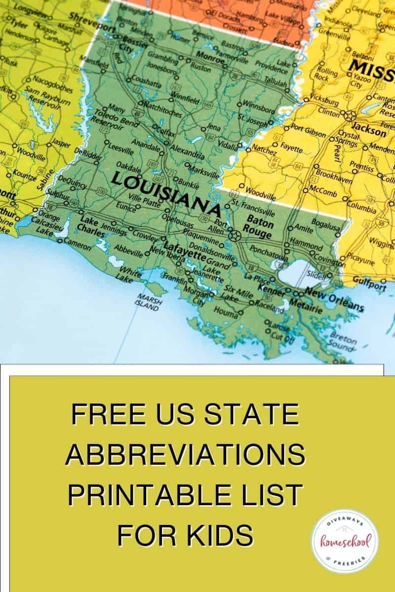State Abbreviations Quiz Matching Printable