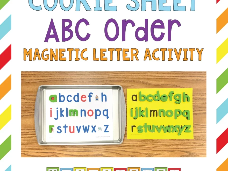 Alphabet Cookie Sheet Activities HeidiSongs Heidi Songs
