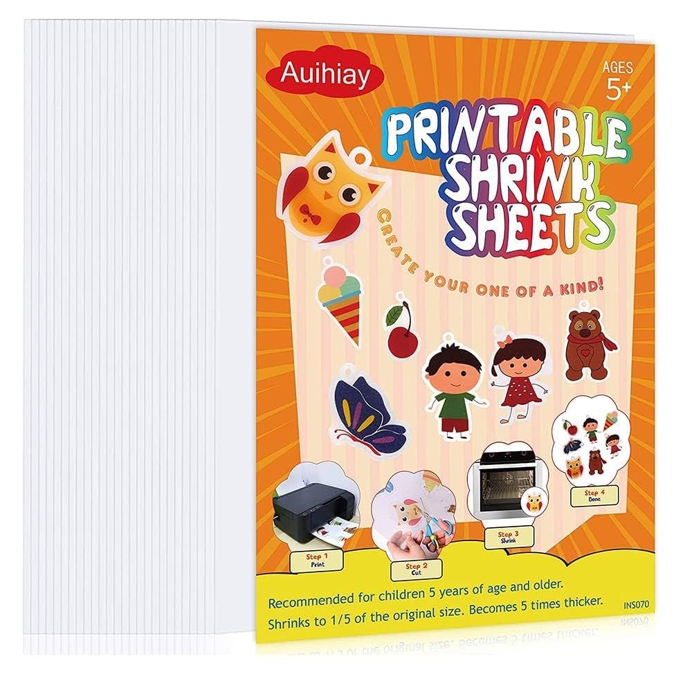Printable Shrink Plastic Sheets