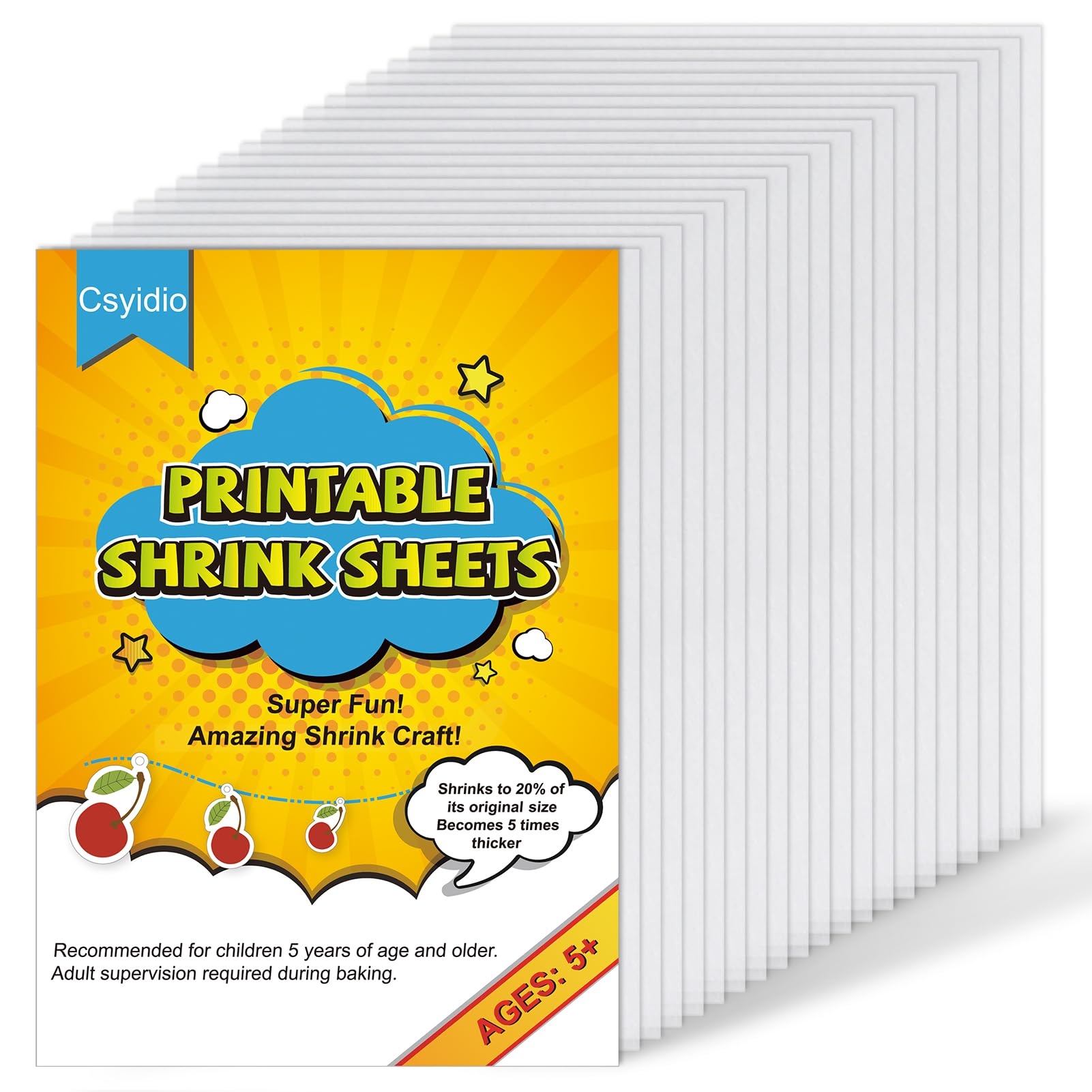 Printable Shrink Wrap Film Sheets