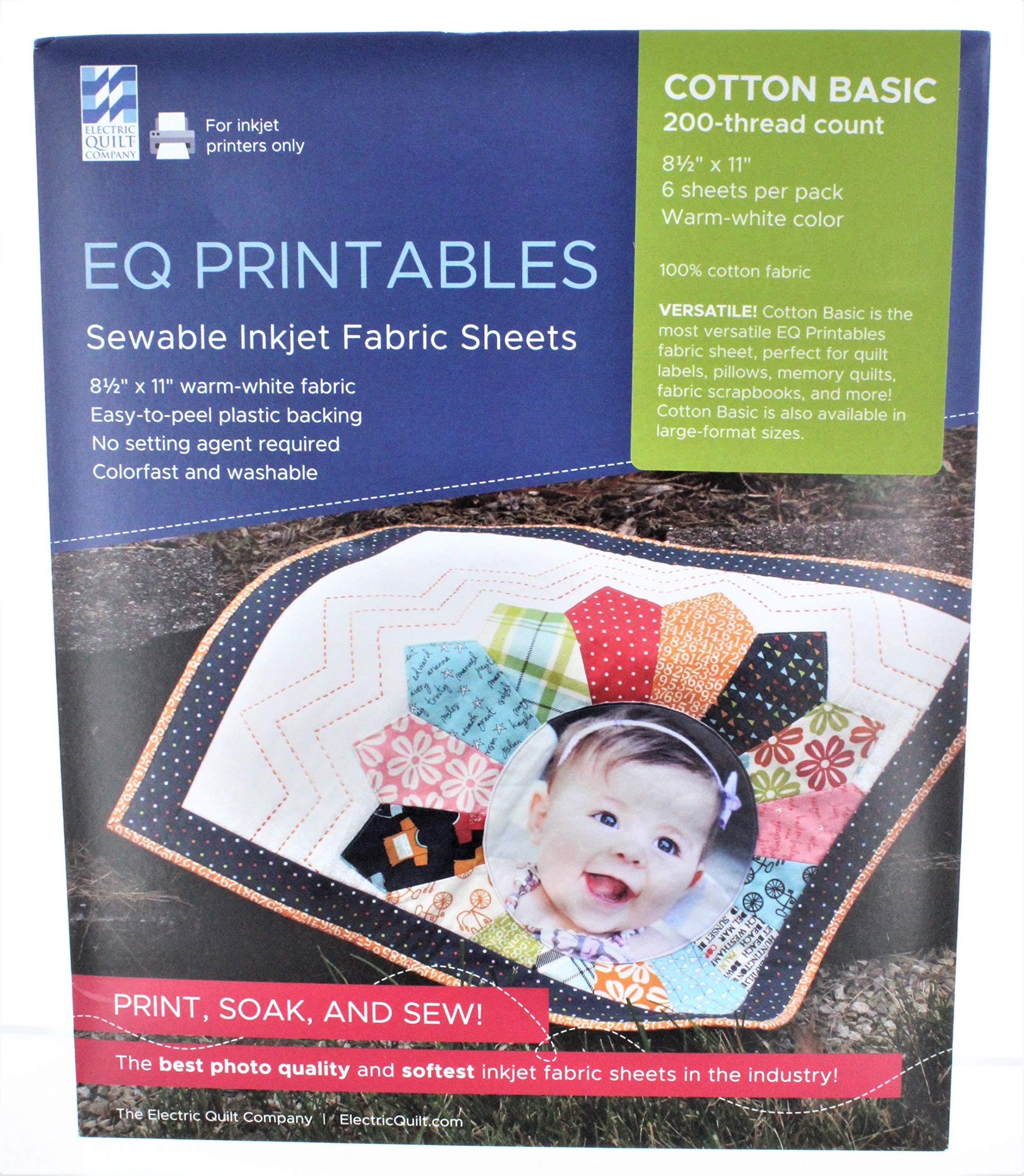 Amazon EQ PrintablesFabric Sheets 8 1 2 X 11 Office Products