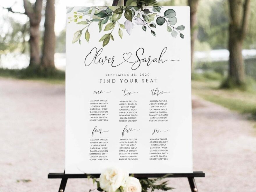 Amazon Personalized Wedding Guest Seating Chart Custom Guest List And Seating Table Chart Seating Chart Editable Seating Chart Printable Seating Plan Editable Wedding Poster Patio Lawn Garden