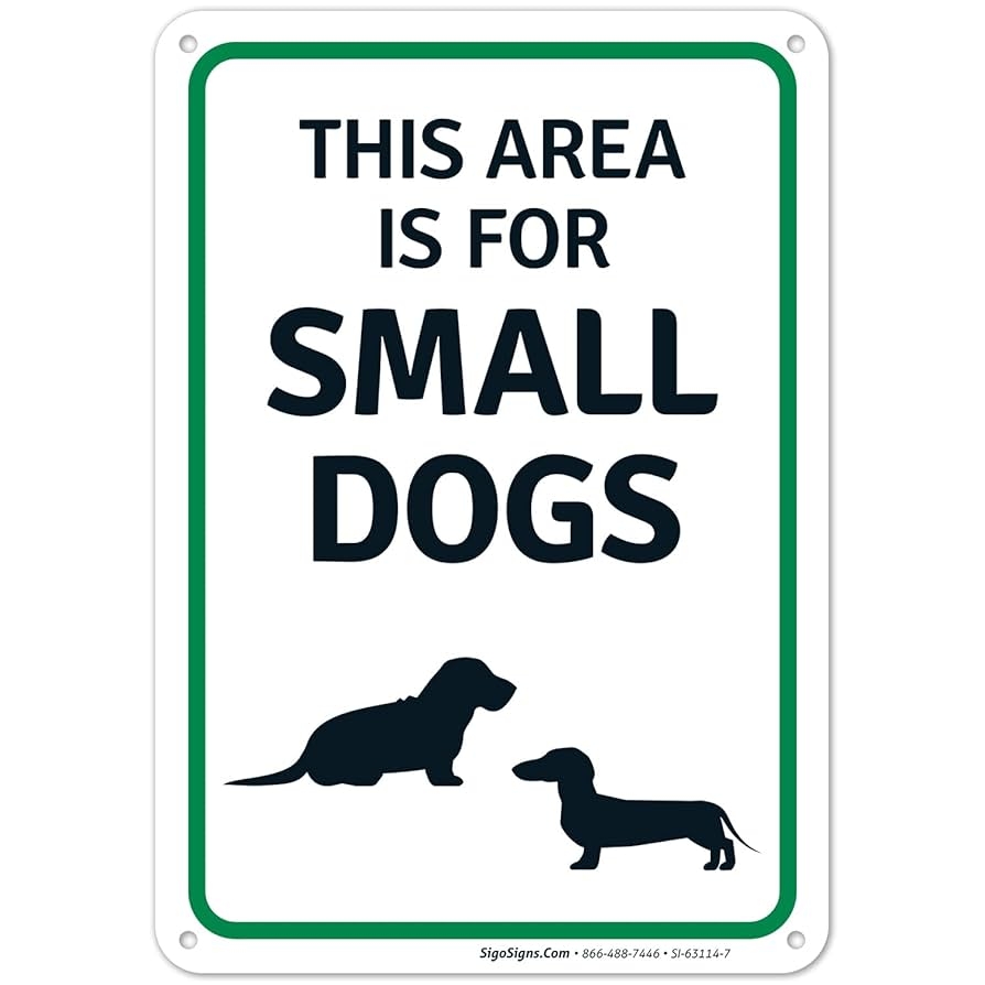 Printable Signs For Dogs