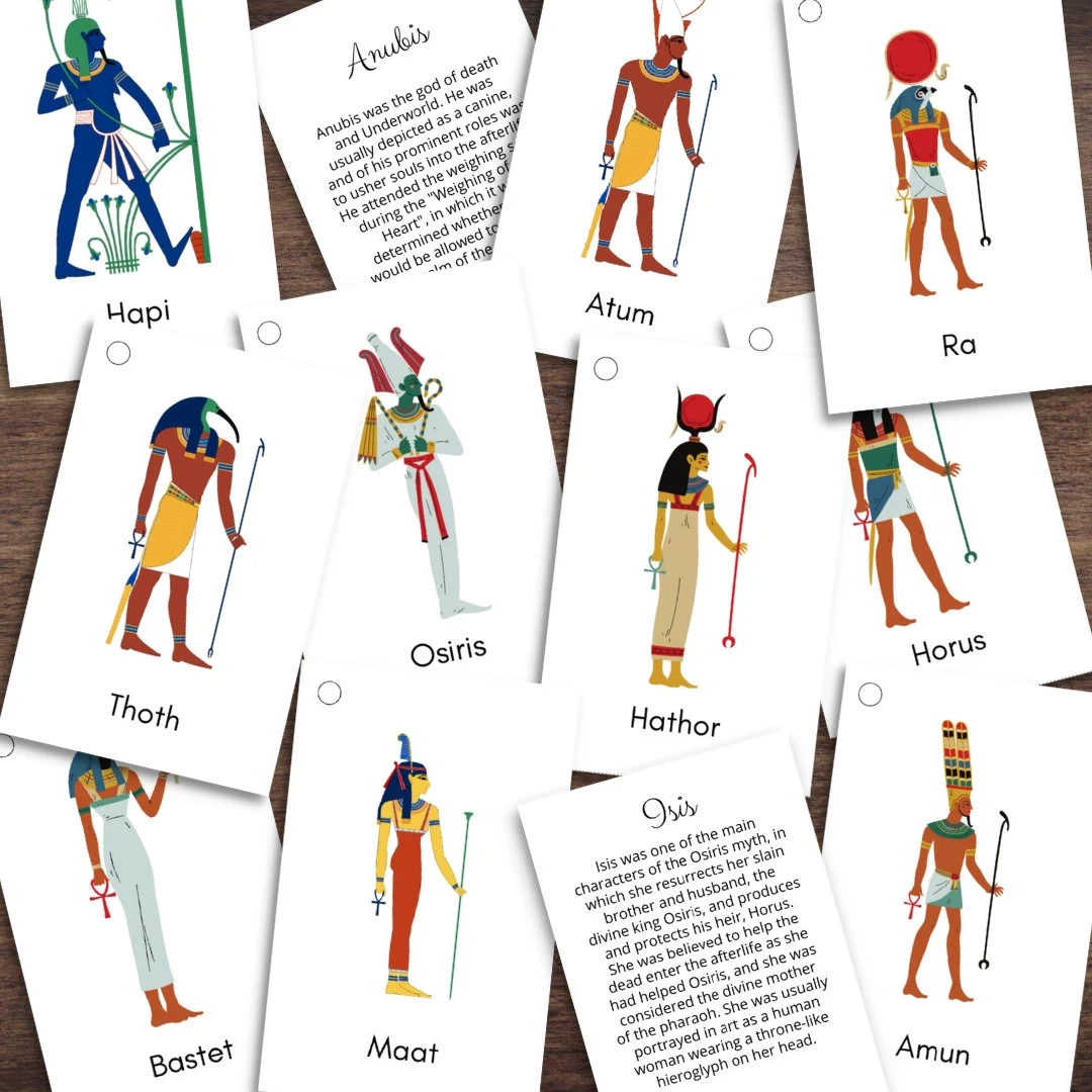 Printable List Of Famous Egyptian Gods Printable List Of Famous Egyptian Gods