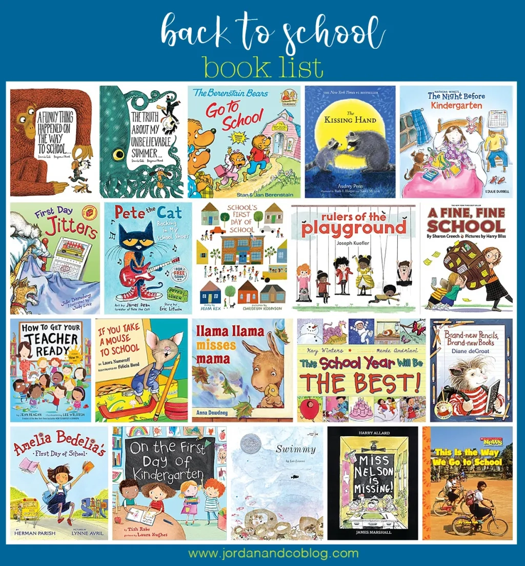 Back To School Books Jordan Co
