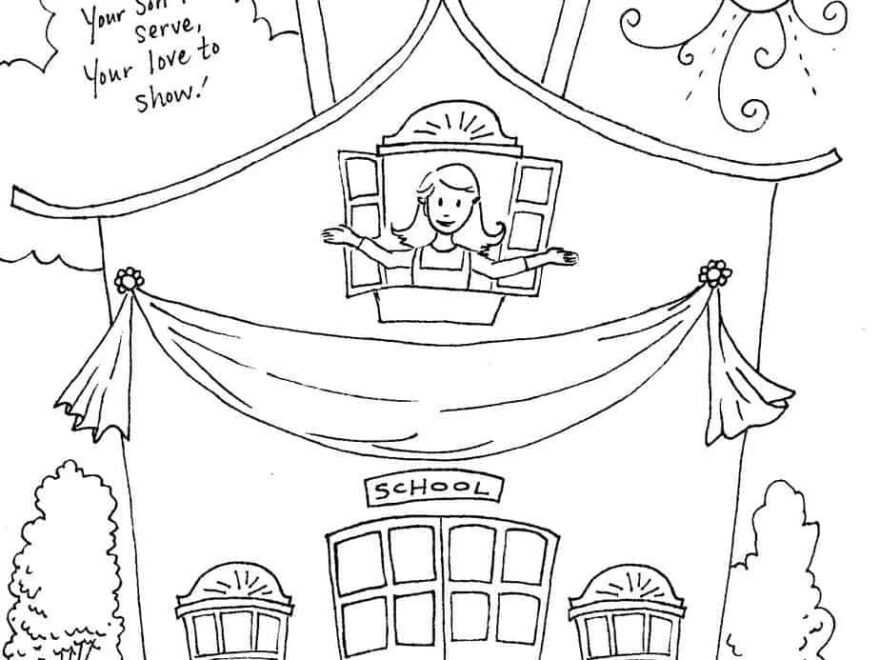 Back To School Coloring Pages FREE Download Only Sunday School Store