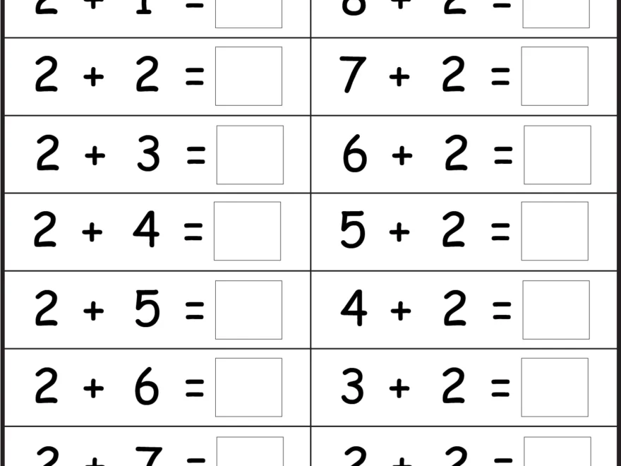 Basic Addition Facts 8 Worksheets FREE Printable Worksheets Worksheetfun