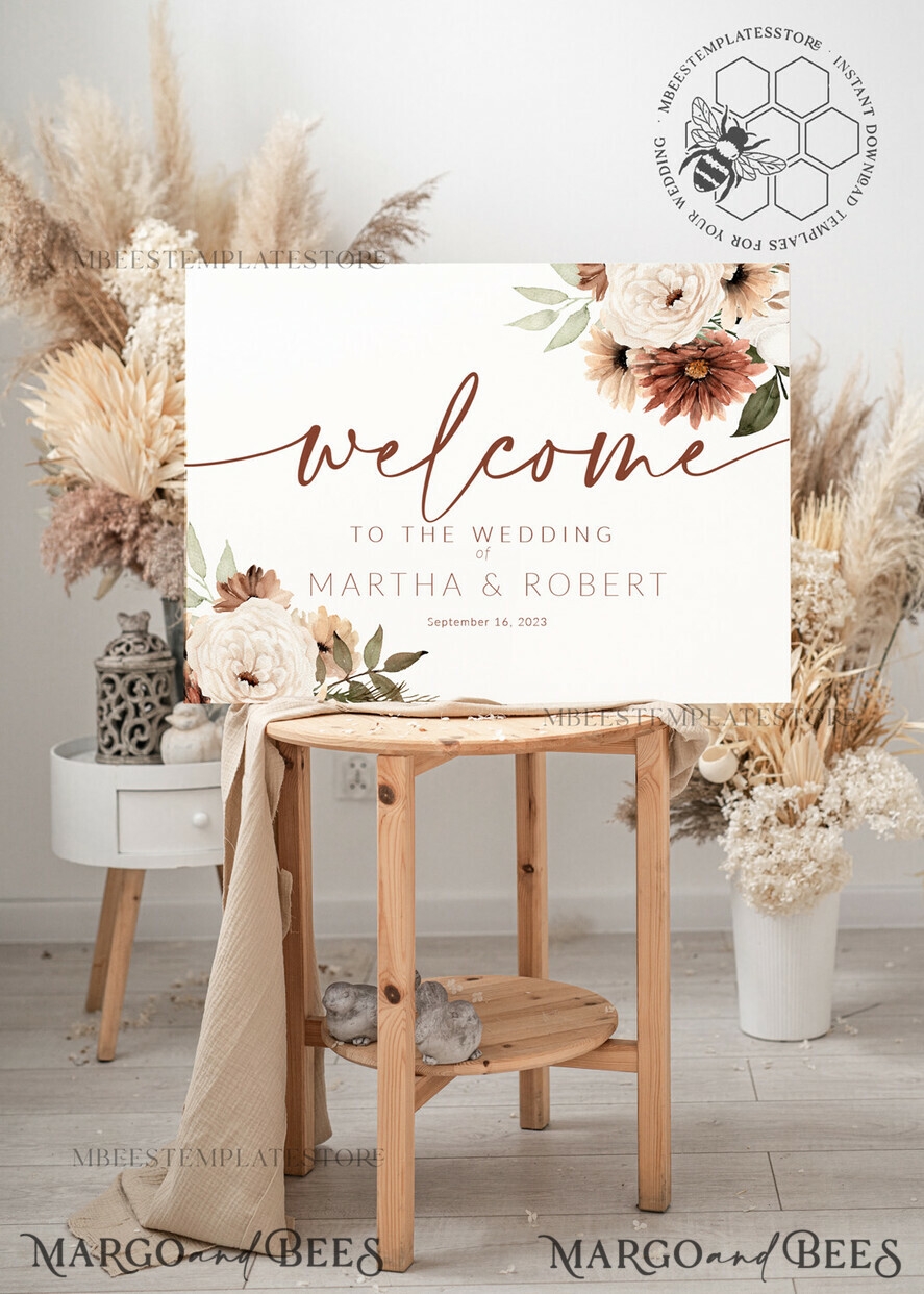 Printable Wedding Sign Templates