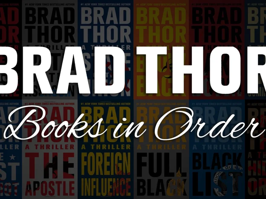 Brad Thor Books In Order All 25 Scot Harvath Books