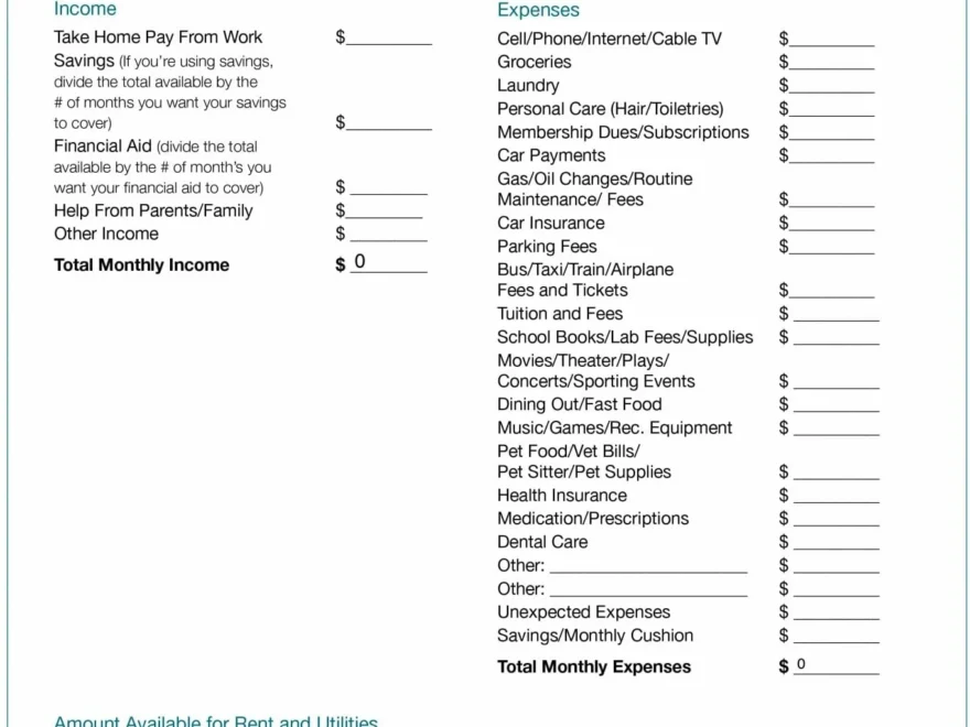Budgeting For Rent Steve Brown Apartments
