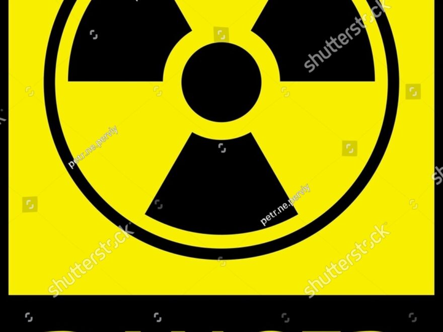 Caution Danger Radioactive Ionizing Radiation Material Stock Vector Royalty Free 2676746941 Shutterstock