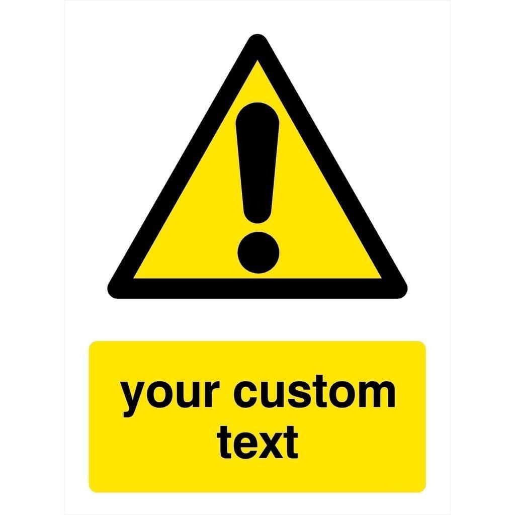 Caution Triangle Sign Printable