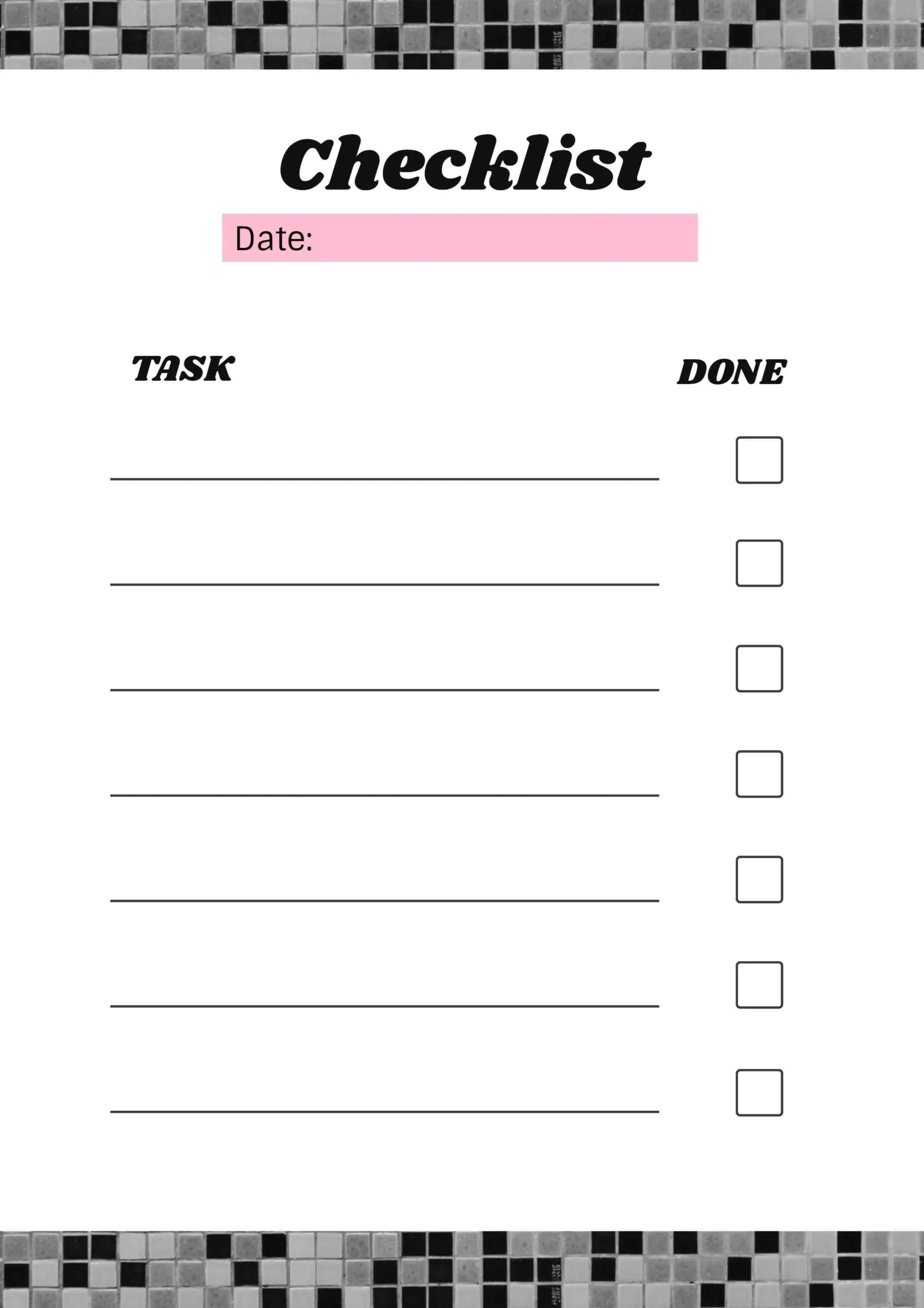 Checklist Maker Design Checklists Online Free Fotor