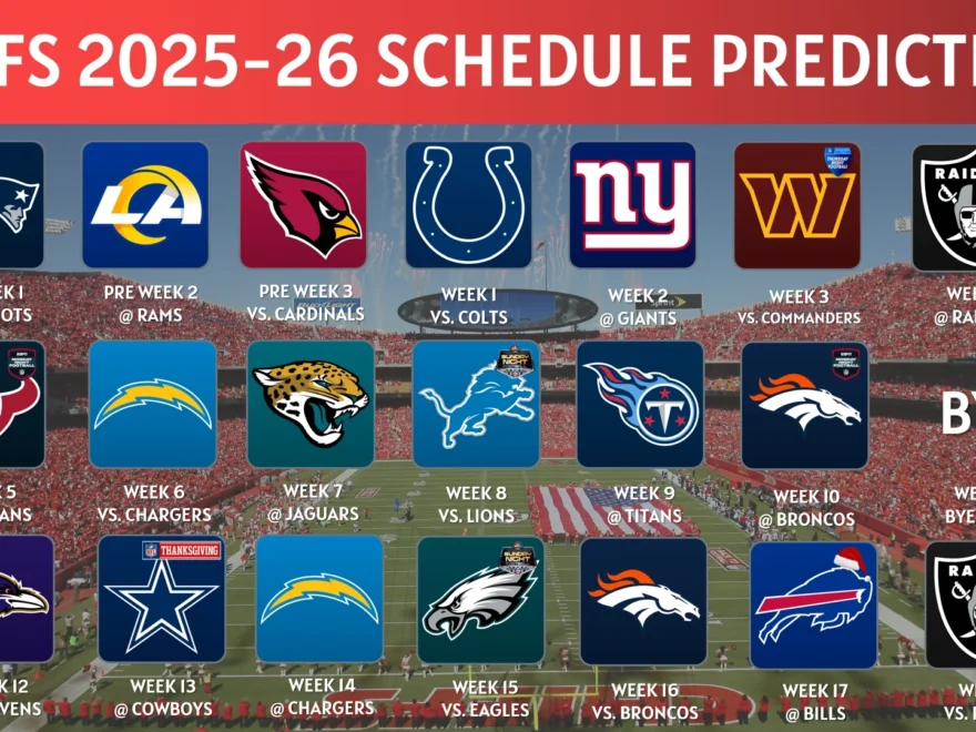 Chiefs 2025 26 Schedule Prediction R KansasCityChiefs