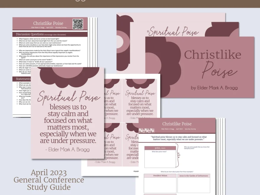Christlike Poise Elder Mark A Bragg April 2023 General Conference My Upside Down Umbrella