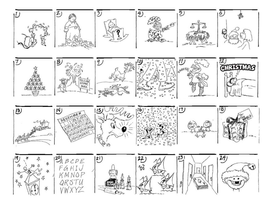 Christmas Carol Puzzles The Button Down Mind