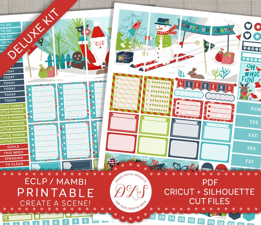 December Eclp Planner Printable
