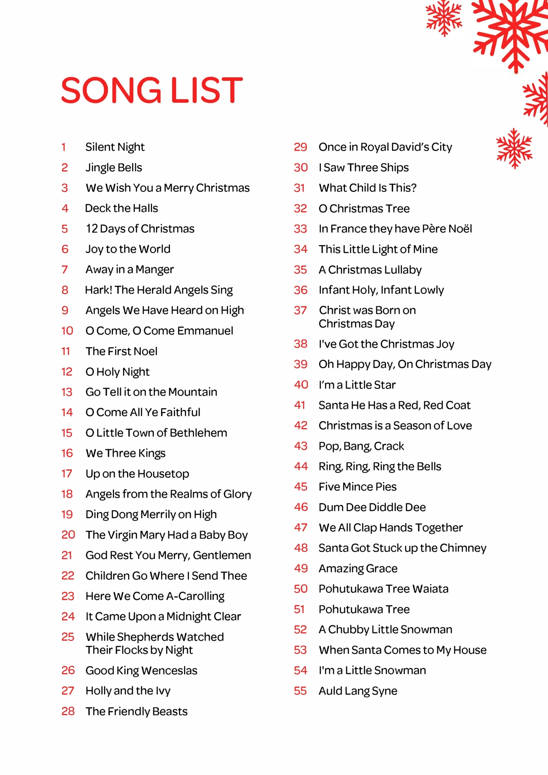 Christmas Songs And Carols Lyrics Ebook Love To Sing