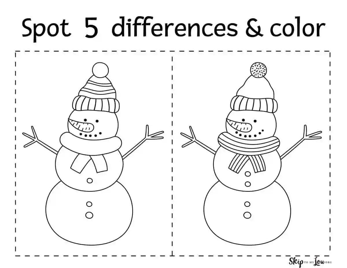 Christmas Activities Sheets Printable