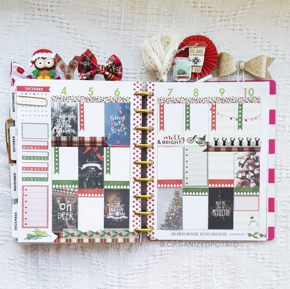 December Happy Planner Printables