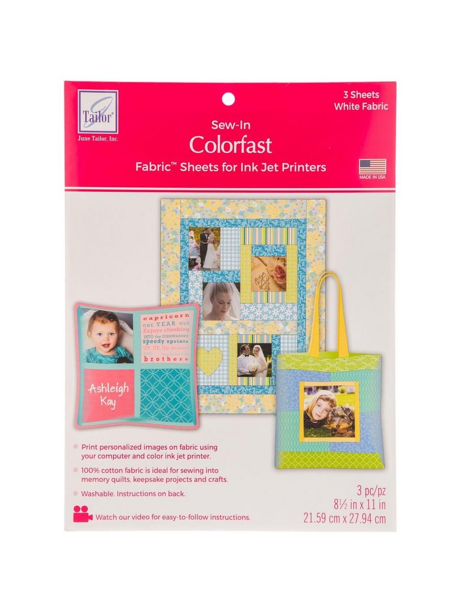 Colorfast Printer Fabric Sheets Hobby Lobby 88690